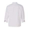 thumbnail image 3 of Chef Designs 0401 Women's Ten Button Chef Coat - White - XX-Large, 3 of 3