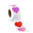 thumbnail image 2 of Pegatizas de sellado Pegatinas de amor 4 Colores Diseño Profesional Foil Pegatizas de corazón brillante para tarjetas de cumpleaños Sobres álbumes de, 2 of 9
