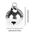 thumbnail image 3 of Christmas Jingle Bells Excellent Craft Bells Jingle Bells Jewelry Making 50Pcs For Christmas, 3 of 8