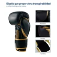thumbnail image 3 of Guantes De Box Entrenamiento Kickboxing Adulto Velcro 8-12oz, 3 of 8
