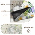 thumbnail image 2 of Easter Bunnies Round Rug 8ft Washable Circle Rugs Non Slip Spring Eucalyptus Easter Eggs Gray Wooden Large Area Rug Indoor Floor Carpet for Bedroom Kitchen Living Room Home Office Dining Room Nursery, 2 of 8