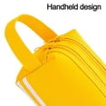 thumbnail image 4 of Estuche para bolígrafo, bolsa con cremallera de gran capacidad, soporte duradero para papelería, 4 of 5