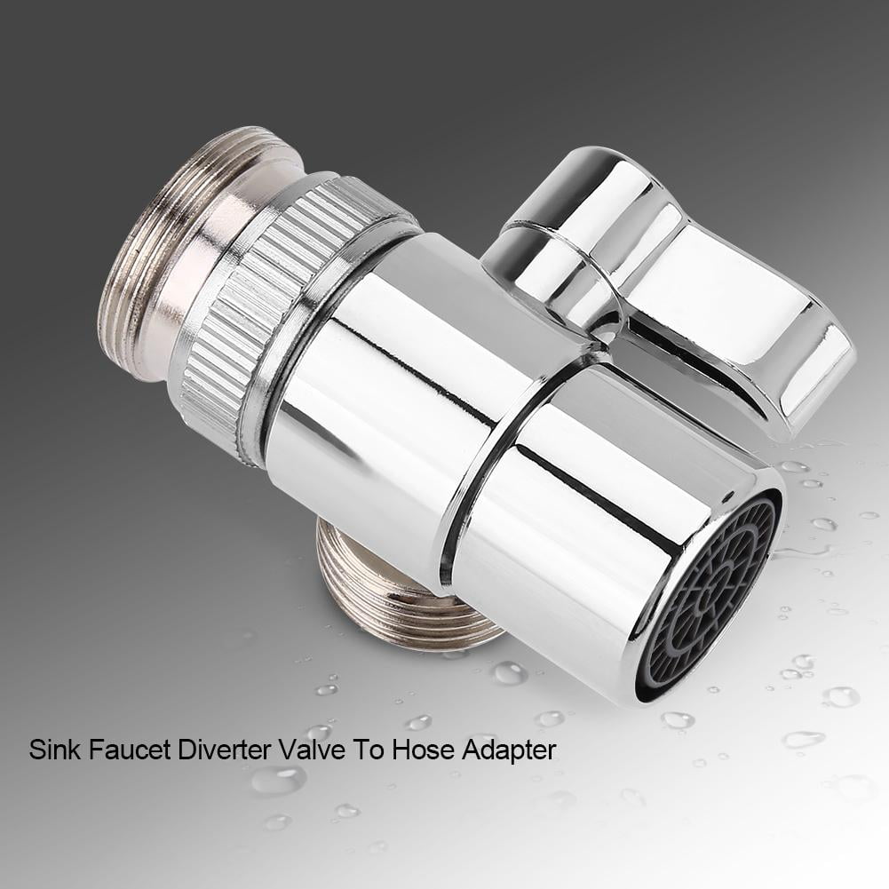 Mgaxyff Faucet Splitter Valve,Faucet Diverter,Bathroom Kitchen Basin