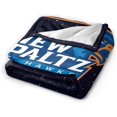 thumbnail image 2 of State New York University New Paltz Logo Fleece Blanket, Very Soft Microfiber Flannel Blanket for Couch Warm and Cozy for All Seasons, Black, 2 of 6