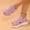 Light Pink, variant on EliteGoogv Womens Mesh Sandals Open Toe Slip On Flat Summer Beach Shoes Sandals For Women Comfortable Walking Shoes Womens Sandals Light Pink US :9