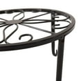 thumbnail image 2 of Dengmore 9x9x5 inchs Metal Plant Stands Set for Flower Pot Heavy Duty Potted Holder Indoor Outdoor, 2 of 14