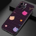 thumbnail image 3 of Funda de teléfono de estilo negro de Hello Kitty, varios colores, para iPhone 14, 11, 13, 12 Pro Max, XR, X, XS, 8, 7, 6, 6S Plus, MINI funda de silicona, 3 of 5
