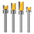 thumbnail image 3 of 1 Pcs 6mm Shank Router Bit Wood Carving Template Trim Straight End Milling Cutter, 3 of 6