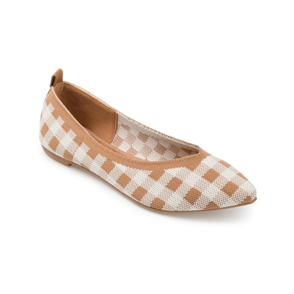 Journee Collection Womens Tayleen Heeled Pointed Toe Ballet Flats