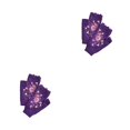 thumbnail image 3 of Jumpingount 1 par de guantes de punto bordados para mujer, deportes al aire libre, ciclismo, montar en bicicleta, mitones térmicos de ganchillo Morado oscuro 2piezas, 3 of 6