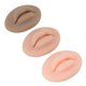 thumbnail image 4 of 3 labios de práctica de tatuaje, piel de práctica de micropigmentación de silicona, piel falsa 3D, maquillaje de piel para tatuaje, entrenamiento de labios, 4 of 4