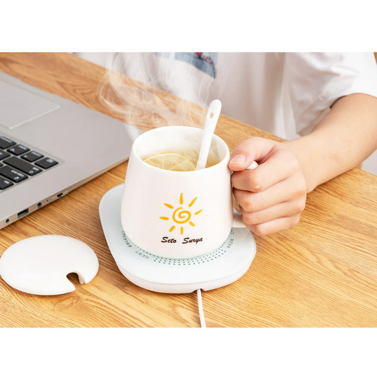 Electric Coffee Mug Warmer Milk Tea Cup Heater Pad Heating Plate