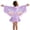 00-Purple233, variant on WOYY Girls Butterfly Hooded Dress Batwing Sleeve Zip-Up Cover Up Beach Dress, Sizes 2-10