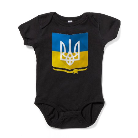 

CafePress - Bendera Ukraina Body Suit - Cute Infant Bodysuit Baby Romper