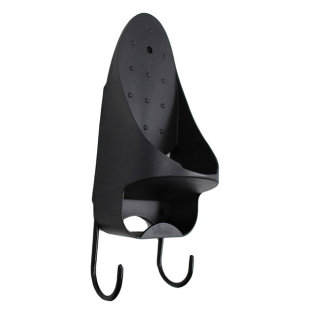 Ironing Board Holder Multifunction Wall Mounted Ironing Board Hanger Compact Black