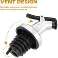 thumbnail image 2 of Olive Oil Spouts Bottle Pourer 5 Pack,Leakproof Liquor Pourers with Dust Caps Oil Spout Liquor Spirit Drinks Pourer, 2 of 4
