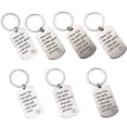 thumbnail image 1 of KeyChain Family Gifts Mother Father Daughter Necklace Key Chain Pendant, 1 of 4