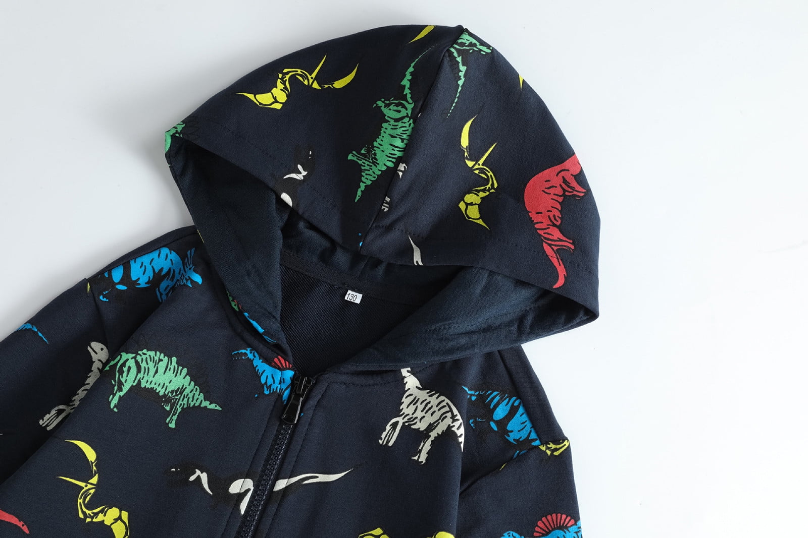 Toddler Boys Sweatshirts Hoodies Teen Lightweight Zip Up Hooded Kids Dinosaur Long Sleeve Sweat Shirt Tops for Boys Size 4-5T