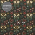 thumbnail image 3 of Rateoe Boho Owl Shower Curtain - Fancy Bathroom Shower Curtain Sets - Waterproof Shower Curtain with Hooks with 12 Plastic Hooks 72x72 Inches, 3 of 5