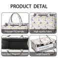 thumbnail image 4 of Large Capacity Tote Bag,Princess Unicorn Pattern Handbag Fashion Luxury Tote Bag,15.7"x13"x 5.1" Inches,Laptop Compatible, 4 of 6