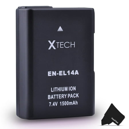 High Capacity EN-EL14/ENEL14a Battery for Nikon D5600 D5500 D5300 D5200 D5100 D3400 D3300 D3200 D3100 Nikon Coolpix P7800 P7700 P7100 P7000