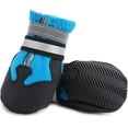 thumbnail image 5 of 4Pcs Winter Snow Dog Boots Neoprene Nonslip Rubber Sole Dog Shoes for Medium Large Dogs, 5 of 6