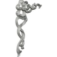 thumbnail image 2 of Ekena Millwork 8 1/4"W x 13"H x 7/8"P Versailles Medium Ribbon with Bow Onlay, Left, 2 of 6