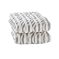 thumbnail image 2 of Better Homes & Gardens Grey Yarn Dyed Stripe Chambray Pillow Shams, Standard (2 Count), 2 of 6