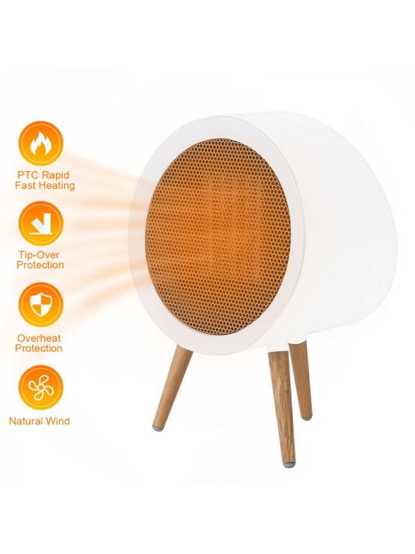 Ceramic Space Heater, Portable Personal Electric Ceramic Heater Fan