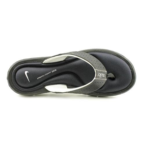 Nike Comfort Thong Women US 5 Black Flip Flop Sandal UK 2.5 35.5 -