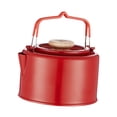 thumbnail image 2 of S SERENABLE Camp Kettle 1.1 L Tableware Lightweight Tea Kettle for Hiking Outdoor Travel Red, 2 of 9