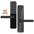 thumbnail image 3 of Serrure de Porte Intelligente Contrôle par Application Serrure de Porte Numérique avec Poignée Serrure à Clavier Serrure de Porte Électronique pour Maison Hôtel Location, Installation Facile, 3 of 5