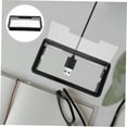 thumbnail image 4 of EXHUMKY 2Pack Black Rectangular Cable Hole Grommet for Computer Desk Table 6.5x3.3x1.1in, 4 of 8