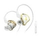 thumbnail image 1 of Tholdsy Auriculares con cable en el oído Auriculares para teléfono con reducción de ruido de 3,5 mm con micrófono Auriculares para teléfono Electrónica blanco, 1 of 6