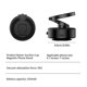 thumbnail image 3 of Magnetic Phone Holder Bracket Stand Holder for Car 360 Degree Rotatable Cellphone Mount with Strong Magnets Space Saving Silver, 3 of 4