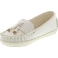 thumbnail image 2 of VIA PINKY BECCY-62B Children Girl Comfort Slide On Moccasin Top Flat Loafers, 2 of 4