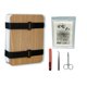thumbnail image 1 of Inteprter Kit de prensa de flores A4, de prensado profesional, seco, esponja para hacer muestras, velas y jabones, proyectos de arte Herramientas de estampado maestro A4, 1 of 6