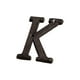 thumbnail image 5 of Cateissary Placa de número de casa de Metal, decoración de puerta duradera y resistente al óxido, letras de Metal, números de casa B17--K B17--K 2Conjunto, 5 of 6