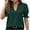 Green, variant on XMMSWDLA Womens Tops Business Casual Outfits V Neck Ruffle Sleeve Blouses Womens Fashion Clothes 2024 Work Shirts for Women