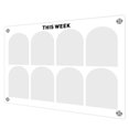 thumbnail image 1 of Fridge Board Home Supply Calendar Meals Planner Planning Acrylic, 1 of 6