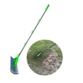 thumbnail image 1 of BeesClover Thatch Rake, 12.8-Inch Wide Lawn Thatching Rake, Alloy Steel Efficient Lawn Grass Rake For Cleaning Dead Grass, Soil Rake For Backyard Garden, 1 of 6