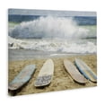 thumbnail image 2 of Stupell Industries Tropical Surfboards At The Ready Canvas Art, 48 x 36, by Grotto Studios, 2 of 8