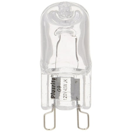 3416 40 Watt Halogen Light Bulb T4 Looped Pin G9 Base Clear 3416 40 Watt Halogen Light Bulb T4 Looped Pin G9 Base Clear