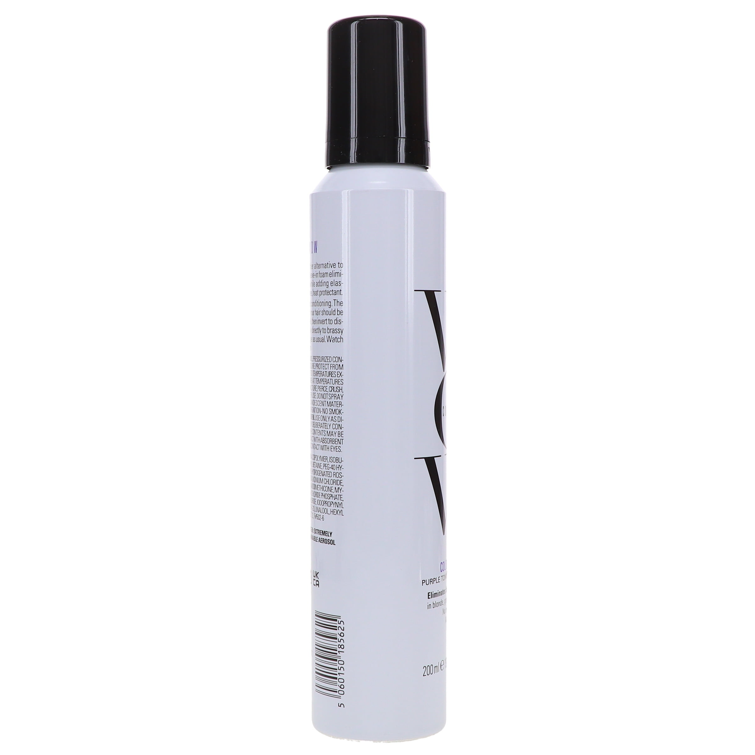 COLOR WOW Color Control Purple Toning + Styling Foam for Light Hair 6.8 oz