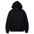 thumbnail image 4 of Sudadera con capucha básica para mujer, nueva moda informal, jerséis holgados, sudaderas de color sólido, sudaderas negras de gran tamaño, 2024, 4 of 5