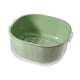 thumbnail image 1 of Colador de cocina Macarena Cesta de drenaje desmontable medio verde, 1 of 8