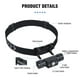 thumbnail image 4 of Faro LED Faro Seguridad Senderismo Sensor de movimiento portátil IPX6 Impermeable Flash Linterna Caza Cabeza Noche Noche Blanco Luz roja AweSitey  OD002943-01B, 4 of 7