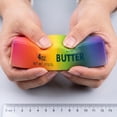 thumbnail image 3 of Rainbow Squishy Butter Stick, Slow Rising Butter Squishy Toy Stress Relief Squishies for Office & Desk Use, Food Fidget Toy for Office School (4 oz), 3 of 6