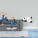 thumbnail image 2 of Colección de figuras de arte en resina de ciervos y pandas para decoración del hogar, sala de estar, mesa o chimenea., 2 of 8