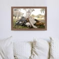 thumbnail image 5 of 28x35 Distressed Brown Real Wood Picture Frame Width 1.25 inches | Interior Frame Depth 0.5 inches, 5 of 8